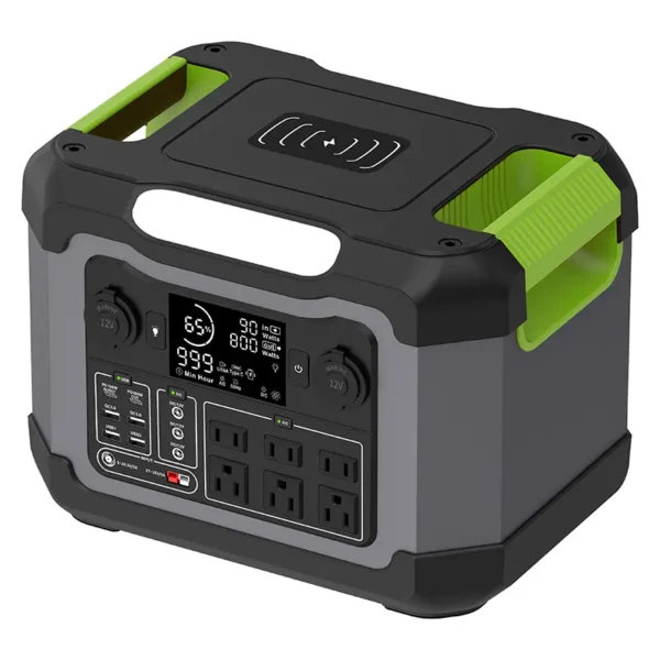 方便1200W 300000毫安户外便携式电站储能 - 图片 2