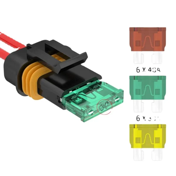 12 AWG ATC/ATO防水保险丝座 - 图片 2