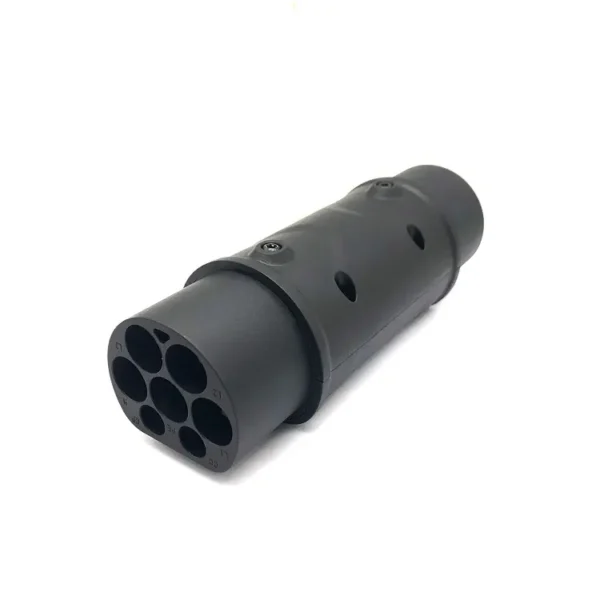电动汽车充电器适配器制造商16A/32 Amp/250V交流特斯拉至J1772适配器黑色 - 图片 6