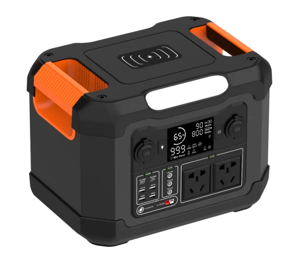 ODM 100V 110V 220V 300000毫安时室外储能电池供电1200瓦便携式电站 - 图片 5
