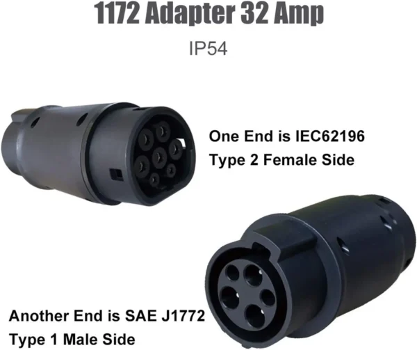 CCS1组合特斯拉快速充电器适配器适用于特斯拉3/S/X/Y型插头便携式适配器仅适用于启用CCS的特斯拉汽车 - 图片 5