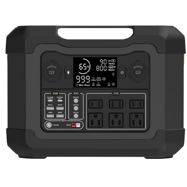 方便1200W 300000毫安户外便携式电站储能 - 图片 5