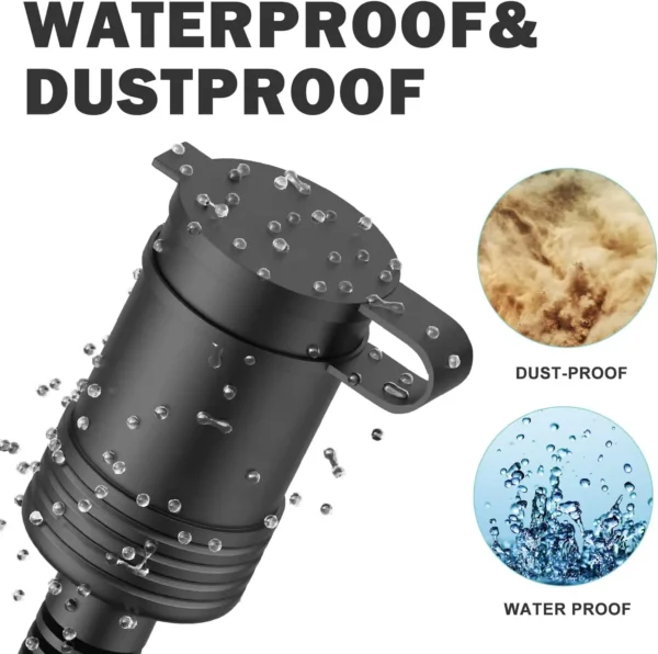 12V 24v电源充电器适配器点烟器分路器，带1个公插头至3个母插座，用于电源线和延长线 - 图片 3
