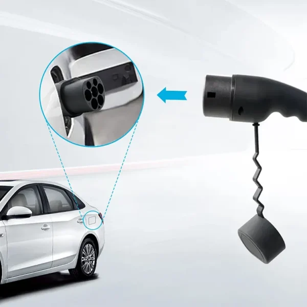 电动汽车2型至Gbt电动汽车充电器适配器220V 16A/32A 2型至1型电动汽车充电连接器插头 - 图片 6