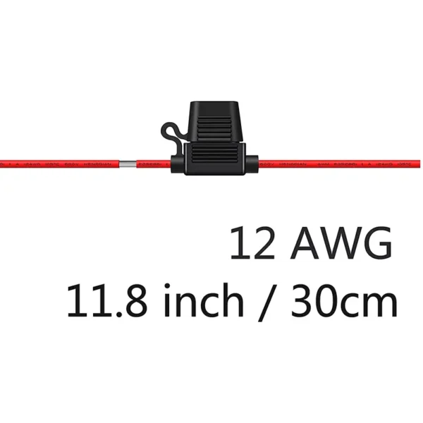 汽车12 AWG直列保险丝座ATC/ATO标准汽车保险丝组件船用12v保险丝座 - 图片 6