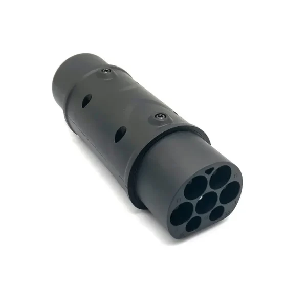 电动汽车充电器适配器制造商16A/32 Amp/250V交流特斯拉至J1772适配器黑色 - 图片 3