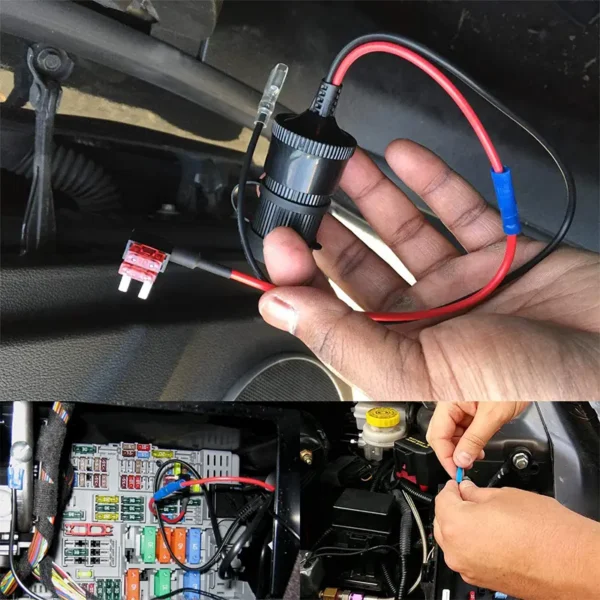 DC保险丝座12V 24v标准添加电路保险丝抽头迷你保险丝座汽车 - 图片 7