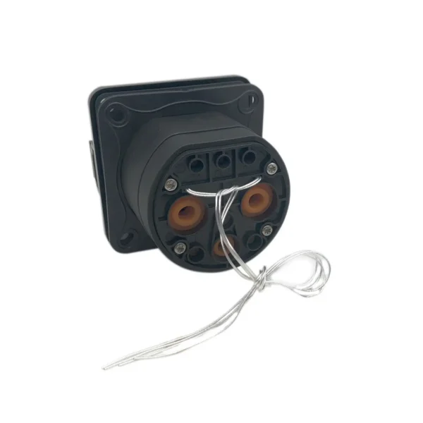 GB/T EV DC 125A 750V 20234母连接器快速充电器通用插座单相电动汽车特斯拉汽车端 - 图片 2