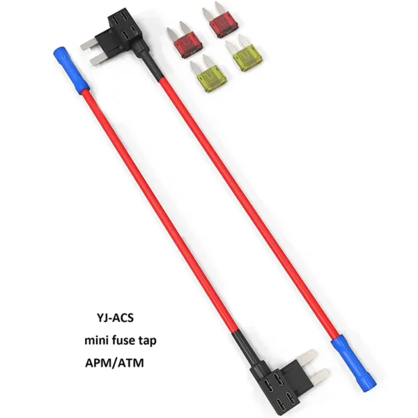 12v汽车保险丝座标准迷你Micro2和低轮廓保险丝抽头4型ATO ATC ATM APM汽车附加电路保险丝抽头 - 图片 8