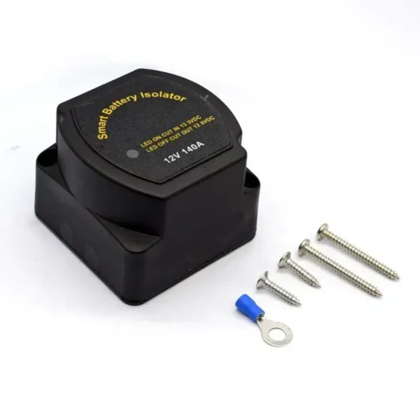12V 140A红色发光二极管指示灯敏感继电器汽车智能电池隔离器全地形车UTVs船卡车-新情况 - 图片 2
