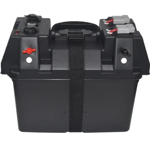 便携式电站4x4 12v重型双电池储物盒，带VSR集成25A DC充电器 - 图片 4
