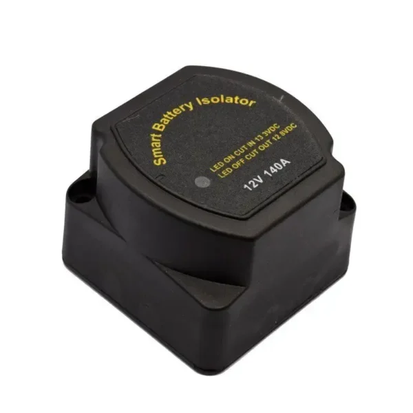 12V 140A智能电池隔离器红色发光二极管指示灯敏感继电器汽车全地形车UTVs船卡车-新条件汽车开关 - 图片 3