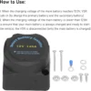 双电池隔离器12V 140Amp智能电池隔离器电压敏感继电器VSR汽车房车船用全地形车UTV - 图片 6
