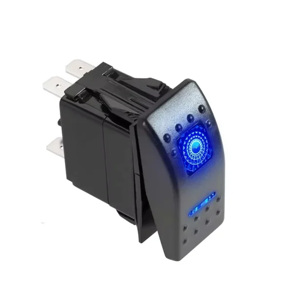 卡林风格12V 24v开/关摇臂开关越野按钮发光二极管灯条和倒车灯汽车房车全地形车UTV