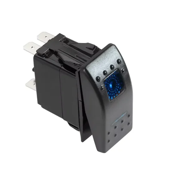 卡林风格12V 24v开/关摇臂开关越野按钮发光二极管灯条和倒车灯汽车房车全地形车UTV - 图片 2