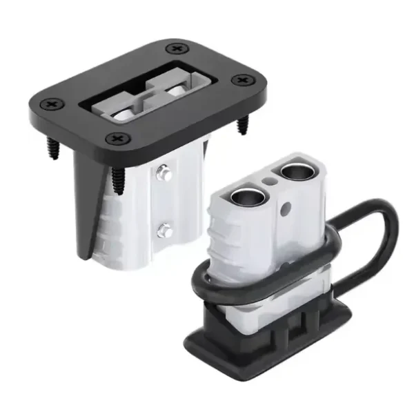 50A电源连接器插头快速连接断开600 V 2对 用于50安培电池连接器