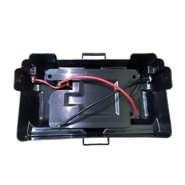 130AH深循环双系统12V USB端口船用储能电池盒，用于野营车野营船电源 - 图片 2