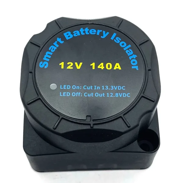 升级的12V 140Amp自动充电器电压完整VSR双电池隔离器套件，适用于卡车越野车全地形车UTV船