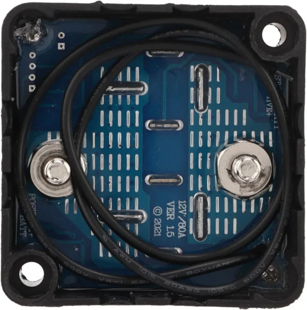 12V 140A智能电池隔离器红色发光二极管指示灯感应继电器VSR汽车全地形车UTV船卡车双电池隔离器 - 图片 6