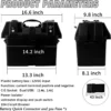 电池盒野营拖钓电机4x4，带安德森连接器12v深循环AGM便携式野营电池盒 - 图片 7