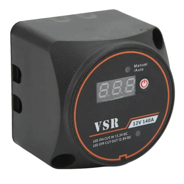 DC 12V 140A坚固的电压敏感继电器智能电池隔离器，适用于房车全地形车